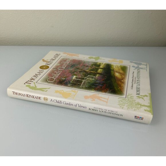 Thomas Kinkade A Child's Garden of Verses Hardcover 1999 VTG Poems Scripture - Picture 5 of 16